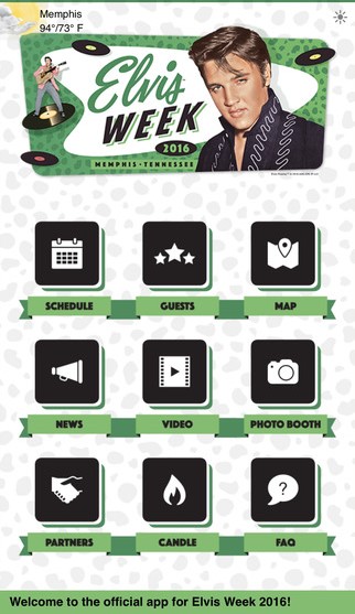 elvis week app